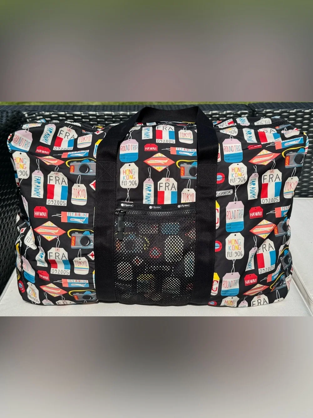 LeSportsac Global Weekender in Boarding Pass